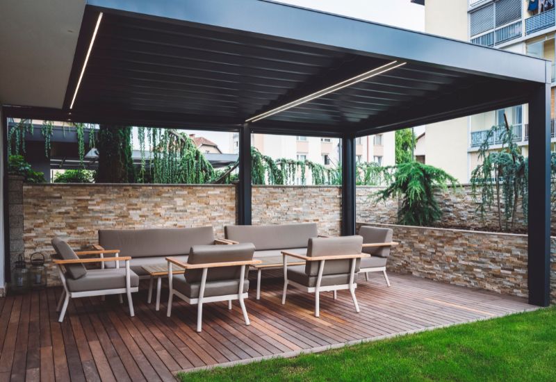 Construction de terrasses en bois